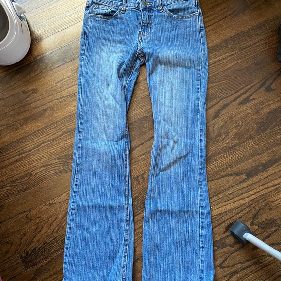 brandy brielle 90s low rise flare jeans - Picture 3 of 5
